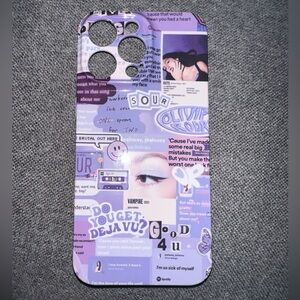 Olivia Rodrigo iphone 14 pro max case